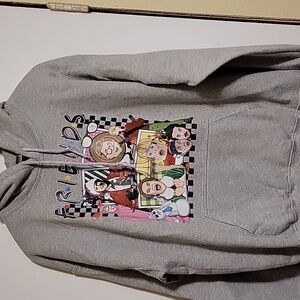 Gildan unisex Christmas Friends hoodie L, Size Large